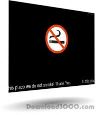 No Smoking Screensaver screenshot